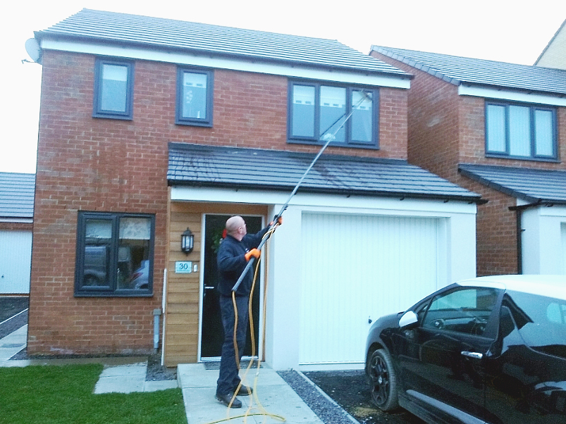 House or domestic window cleaning in Hebburn, Newcastle